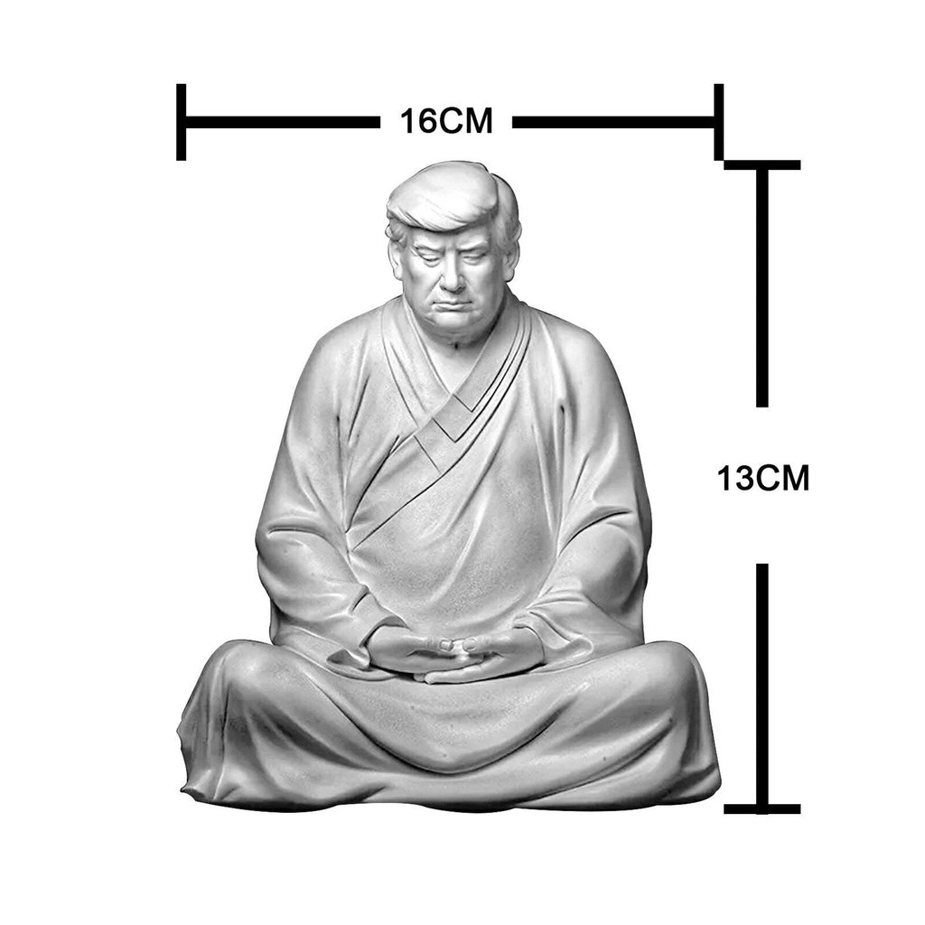 President Trump Buddhist State Desk Ornament - DormVibes
