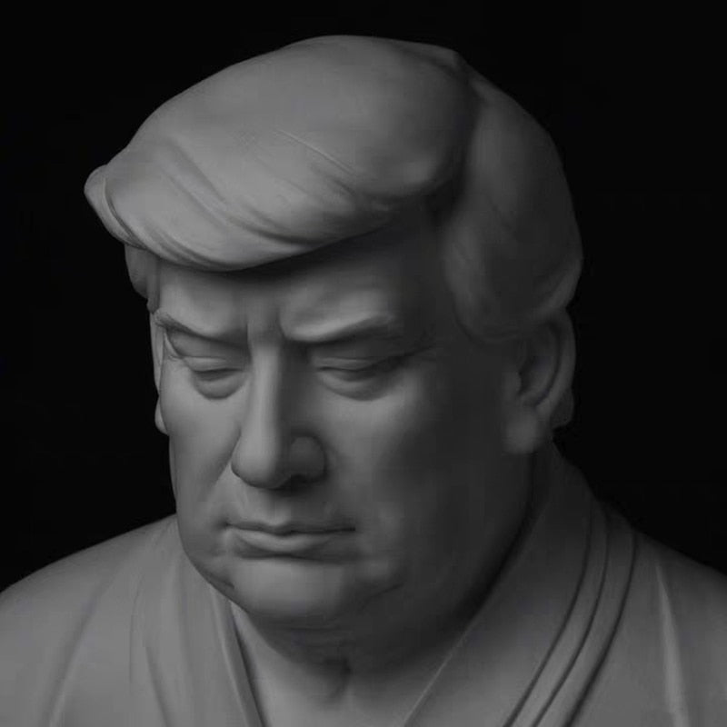 President Trump Buddhist State Desk Ornament - DormVibes
