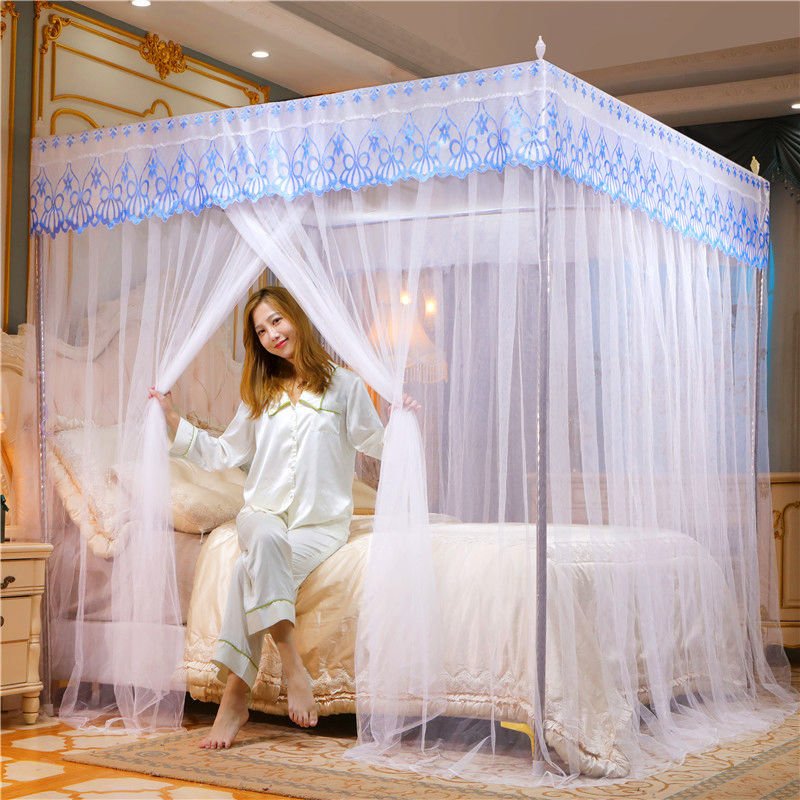 Princess Queen Size Double Bed Net Canopy - Enhance Your Sleeping Experience with a Touch of Luxury - DormVibes