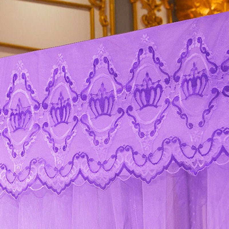 Princess Queen Size Double Bed Net Canopy - Enhance Your Sleeping Experience with a Touch of Luxury - DormVibes