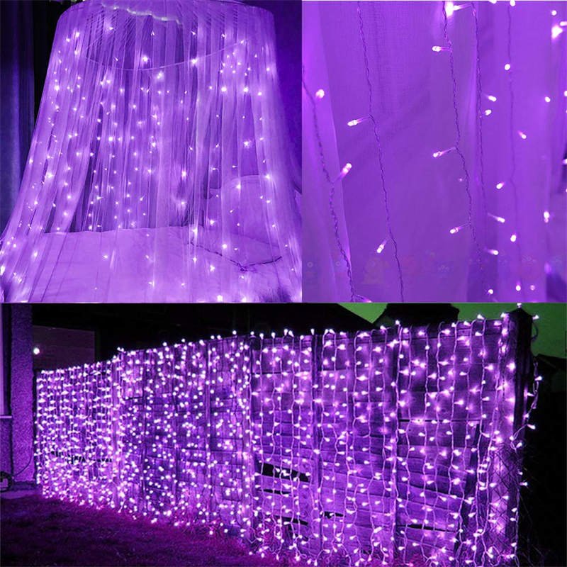 Purple String Lights - DormVibes - DormVibes