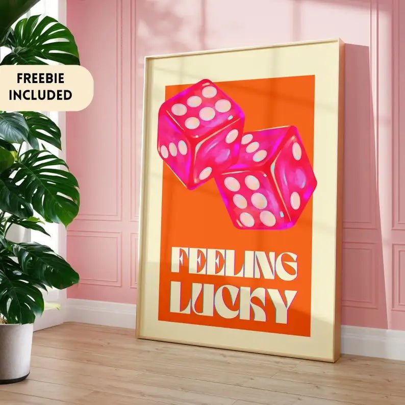 Queen of Hearts Playing Card Wall Art Poster - DormVibes
