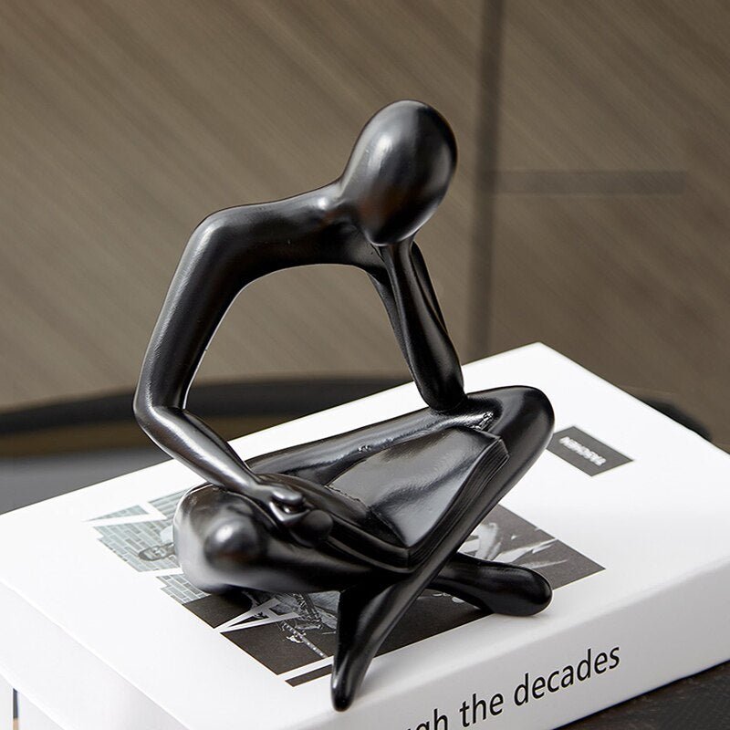 Reader Statue Figurines Desk Ornament - DormVibes