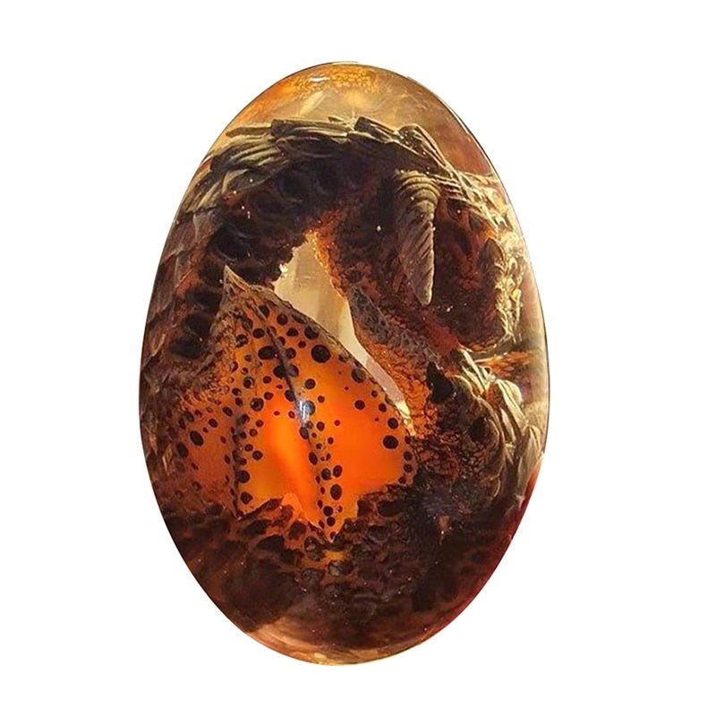 Resin Lava Dragon Egg Desk Ornament - DormVibes