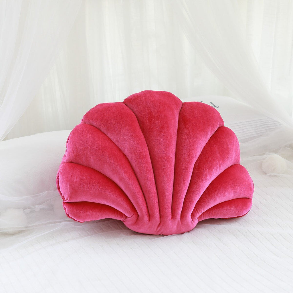 Sea Shell Luxury Decor Velvet Cushion - DormVibes