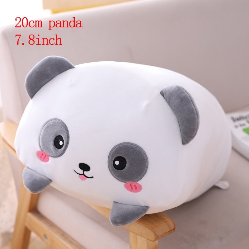 Small Cartoon Animals Plush Toys Collection – 18~30cm Stuffed Cat, Bear, Hamster, Elephant, Panda, Penguin, Pig, Frog Plushie, Ideal Gift - DormVibes