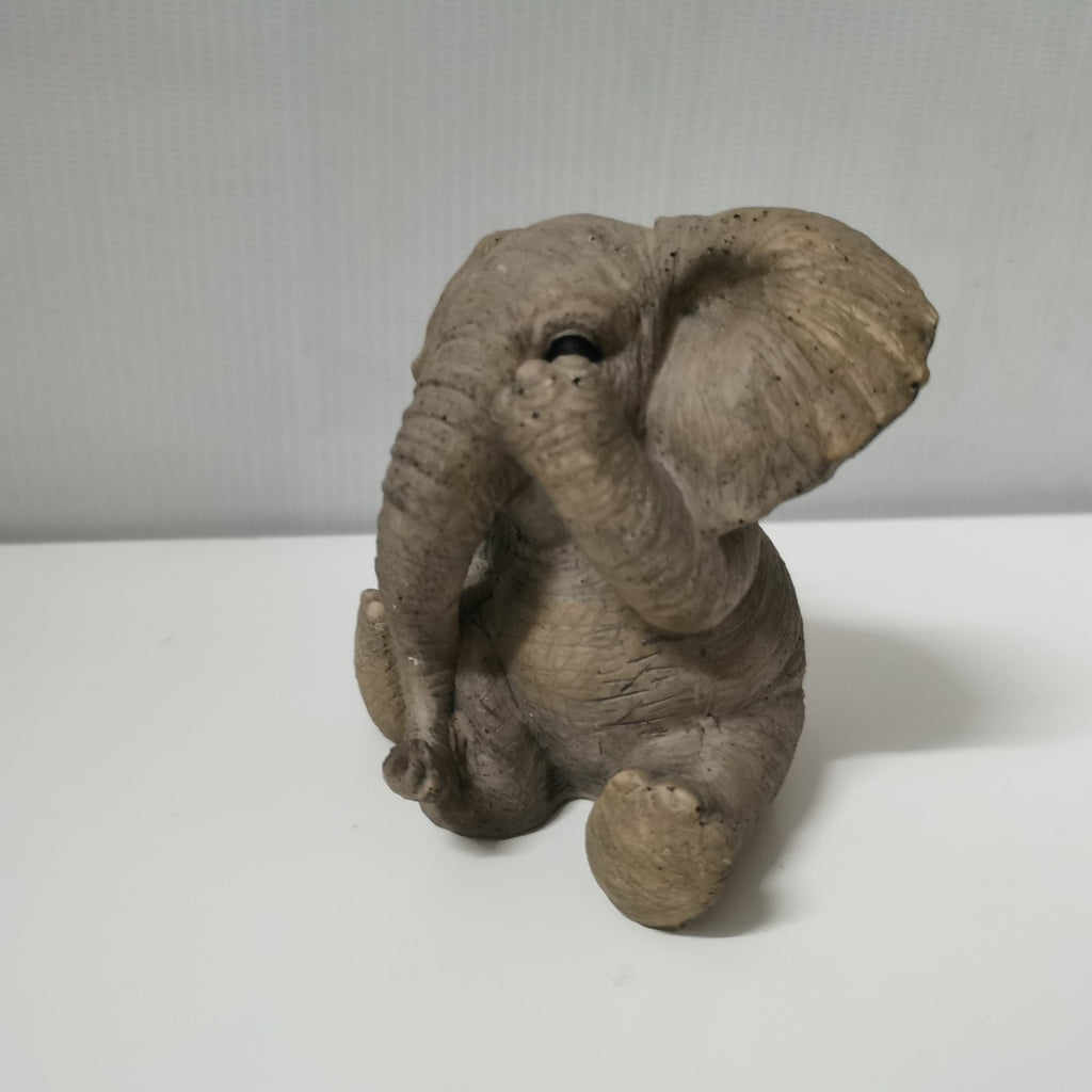 Small Elephant Desk Ornament Decor - DormVibes