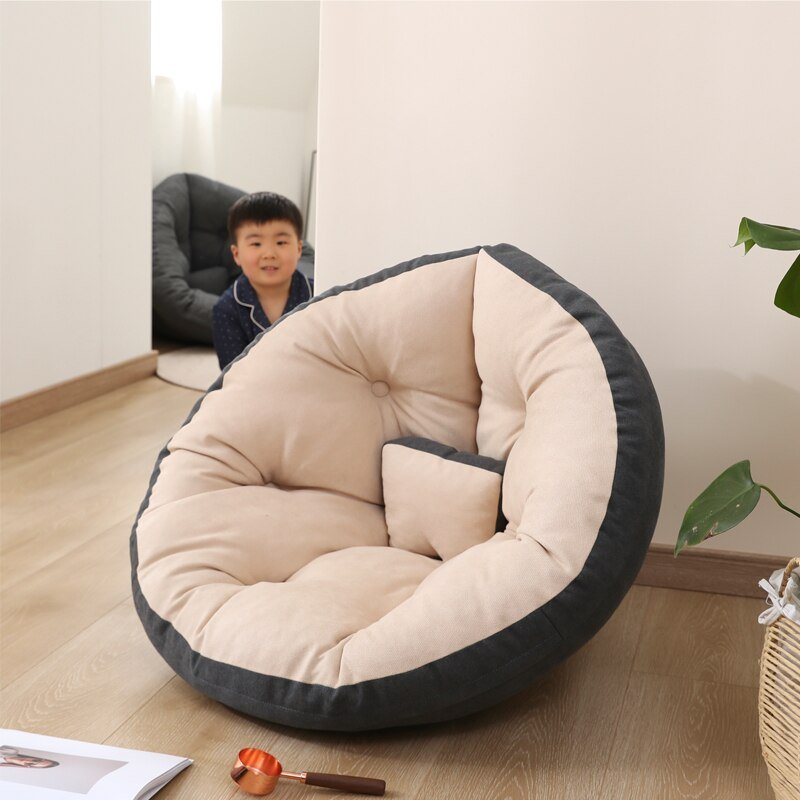 Bean Bag Small Chair Sofa Soft Fluffy Bean Bag Chair Lazy Sofa For