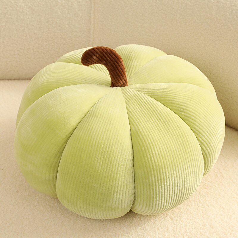 Soft Plush Pumpkin Hug Pillow: Round Shape Creative Sofa Throw Cushion, Comfortable Sleep Toy Gift for Home Decor - DormVibes