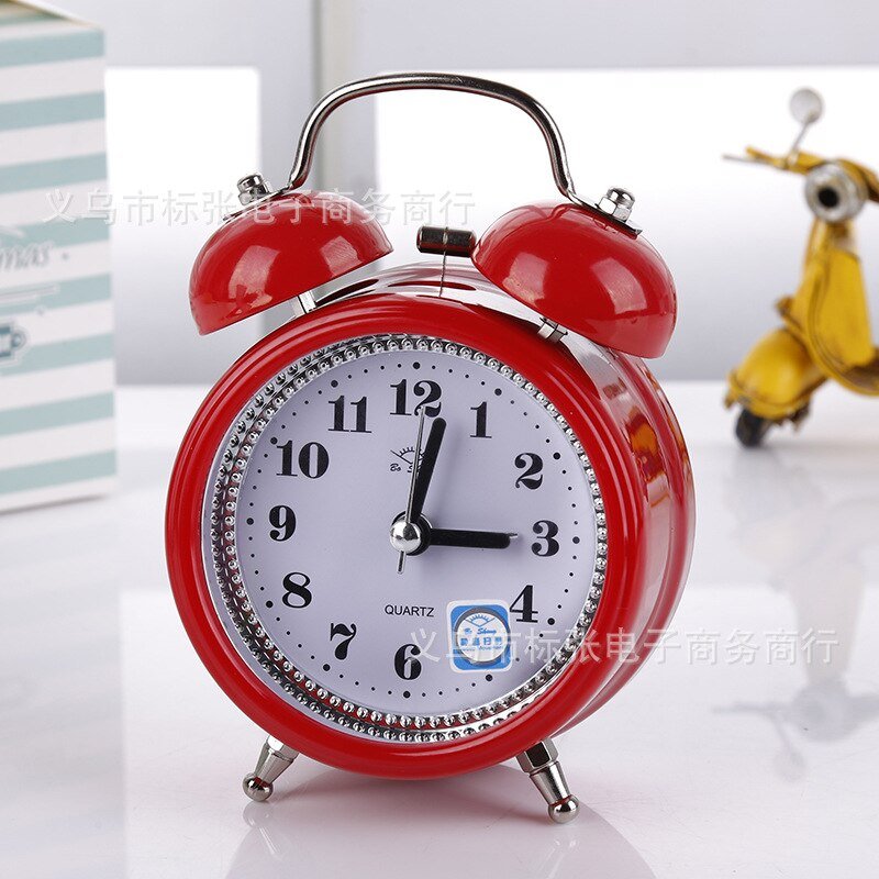 Heart Shape Bell Alarm Clock