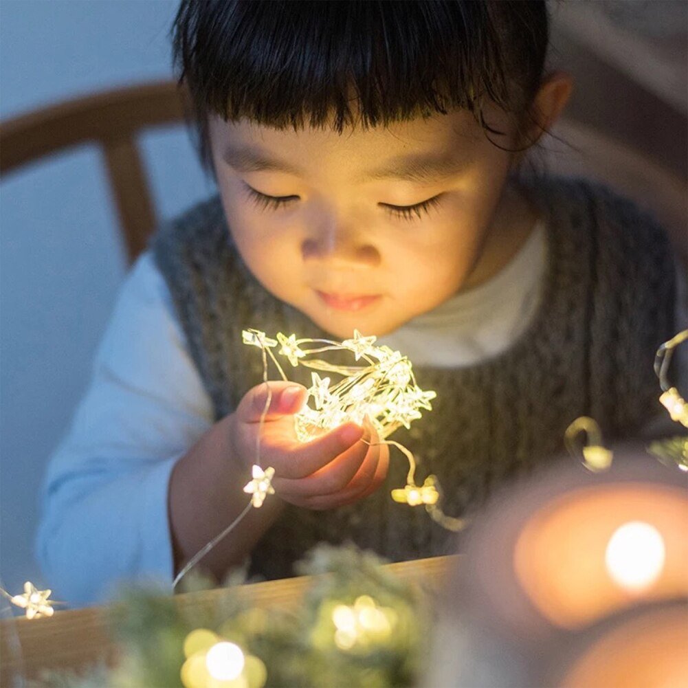 Star Aesthetic Copper String Light - DormVibes