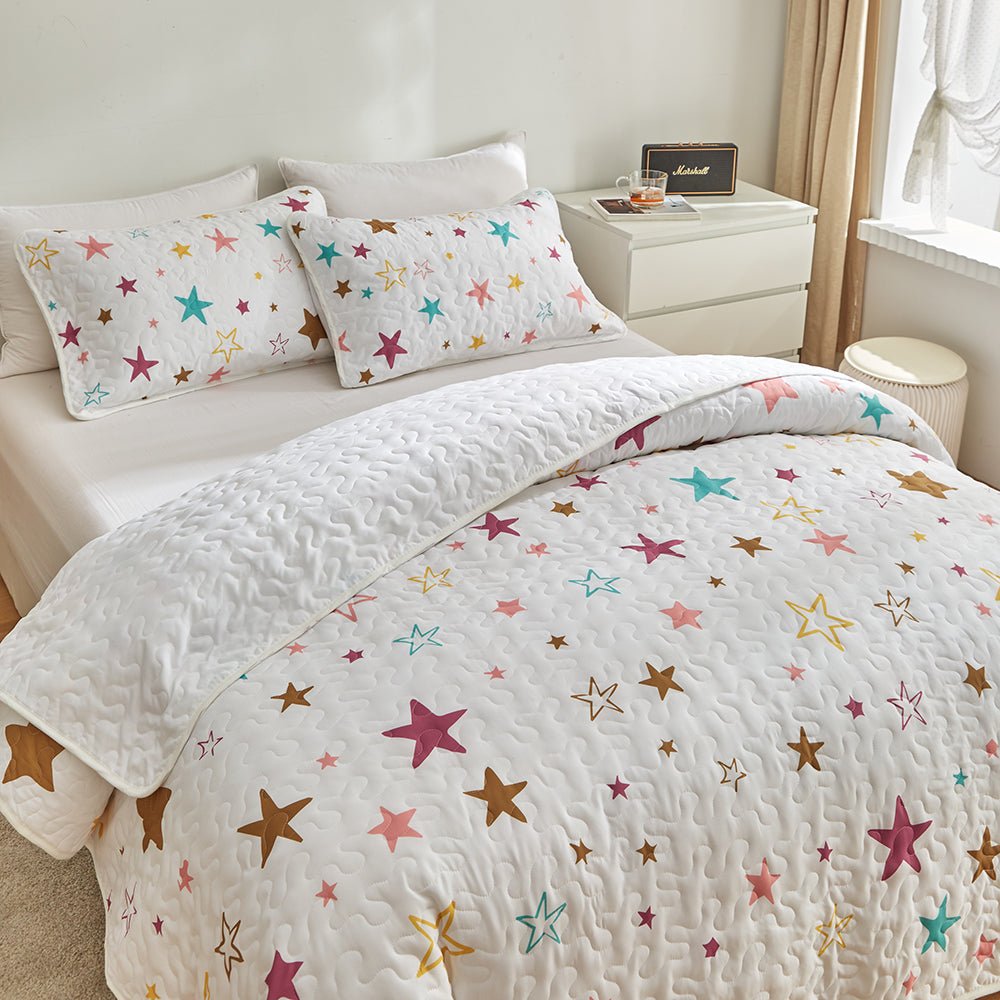 Starry Bedspread Set - DormVibes