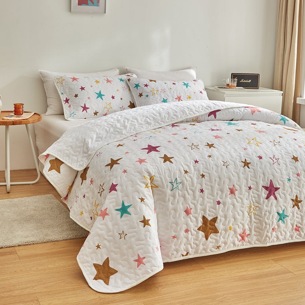 Starry Bedspread Set - DormVibes