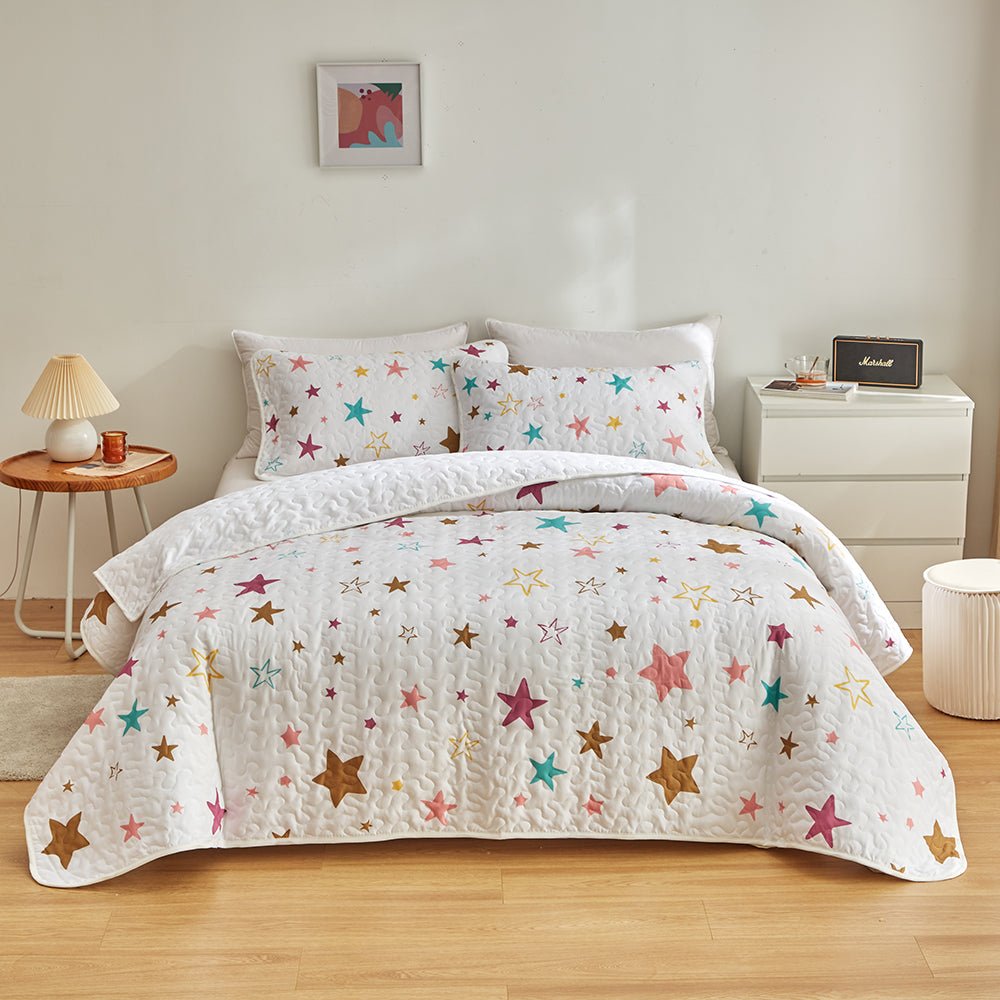 Starry Bedspread Set - DormVibes