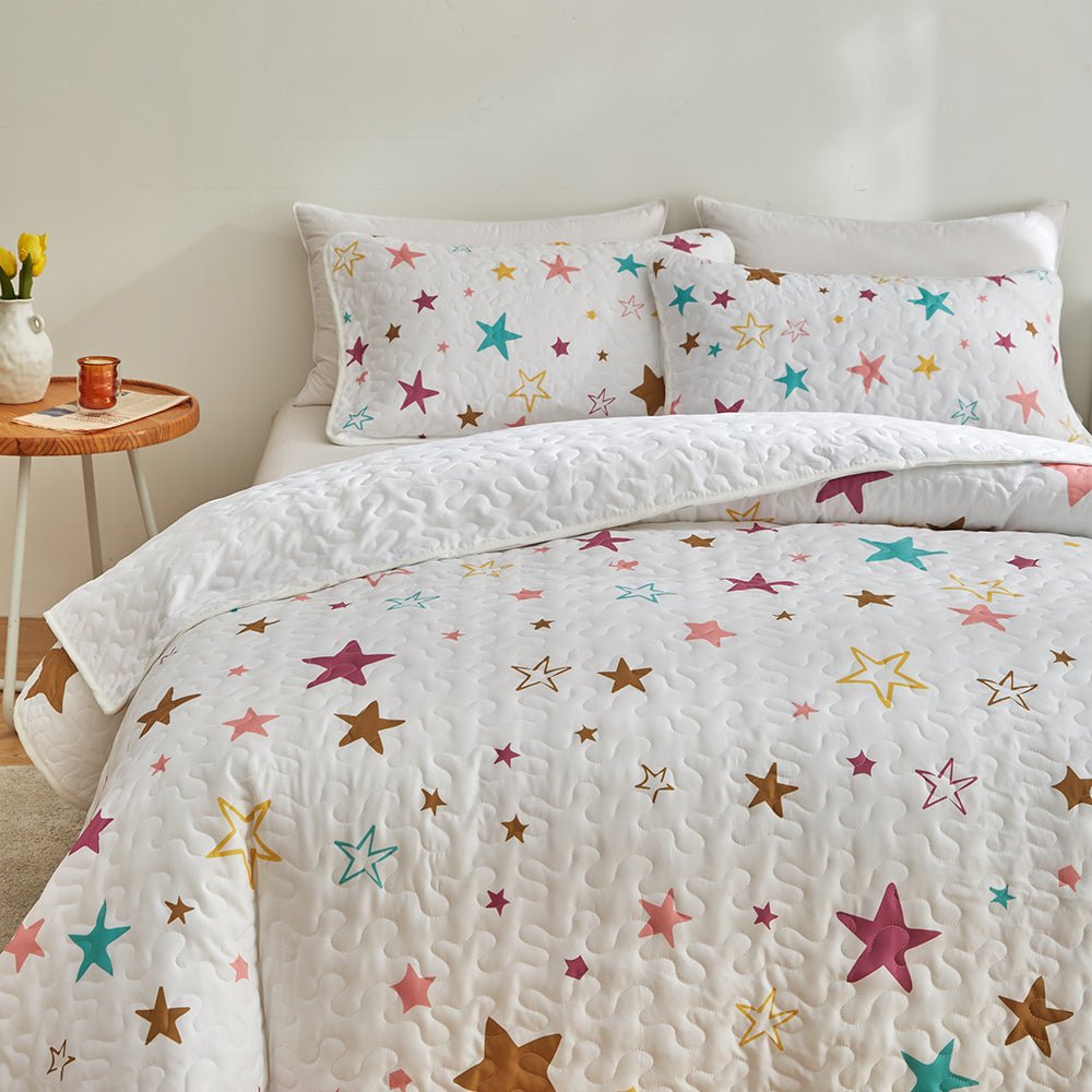 Starry Bedspread Set - DormVibes