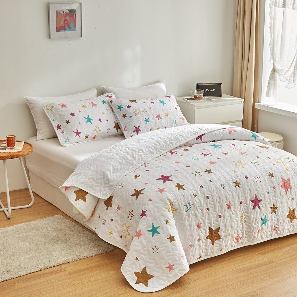 Starry Bedspread Set - DormVibes