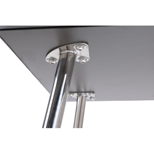 Stylish Acrylic Mirror Side Table - DormVibes