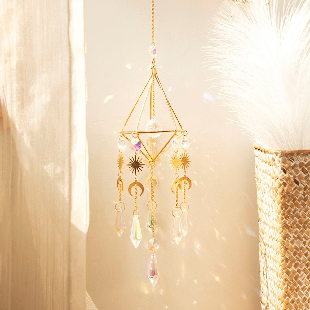 Suncatcher Crystal Glass Prism - DormVibes