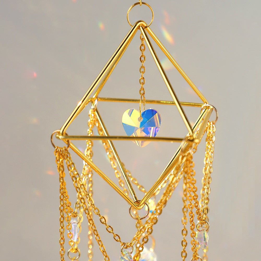 Suncatcher Crystal Glass Prism - DormVibes