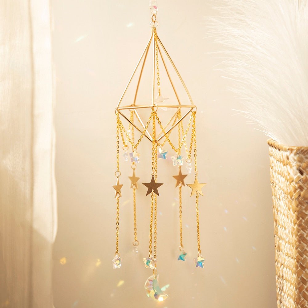 Suncatcher Crystal Glass Prism - DormVibes