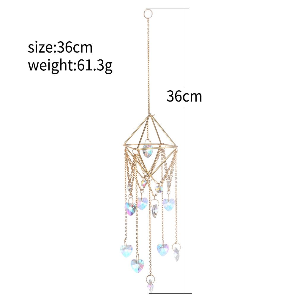 Crystal Sun Catcher - Rainbow Prism Pendant For Home & Room Decor –  DormVibes