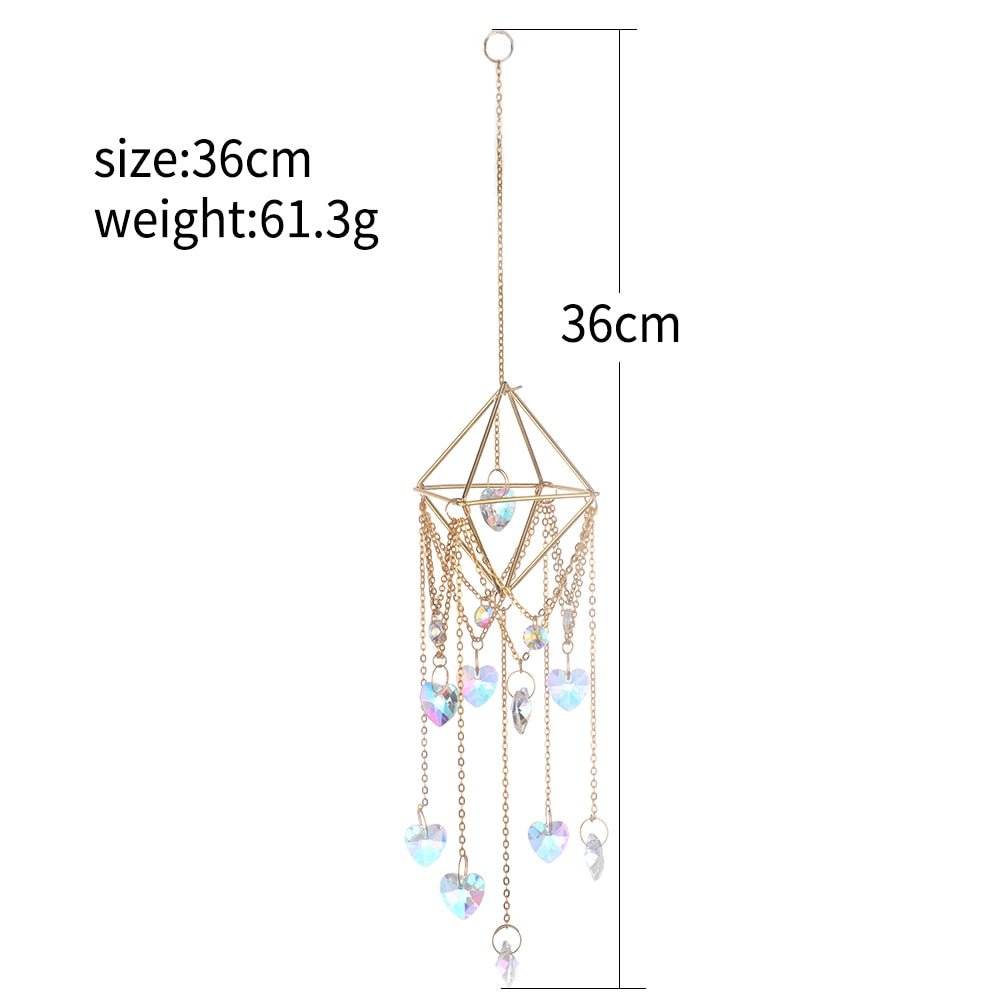 Suncatcher Crystal Glass Prism - DormVibes