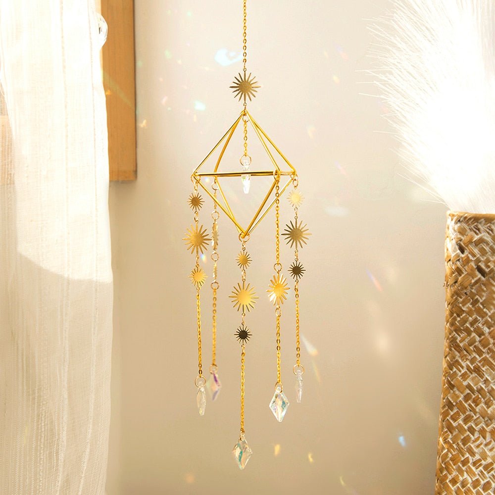 Suncatcher Crystal Glass Prism - DormVibes