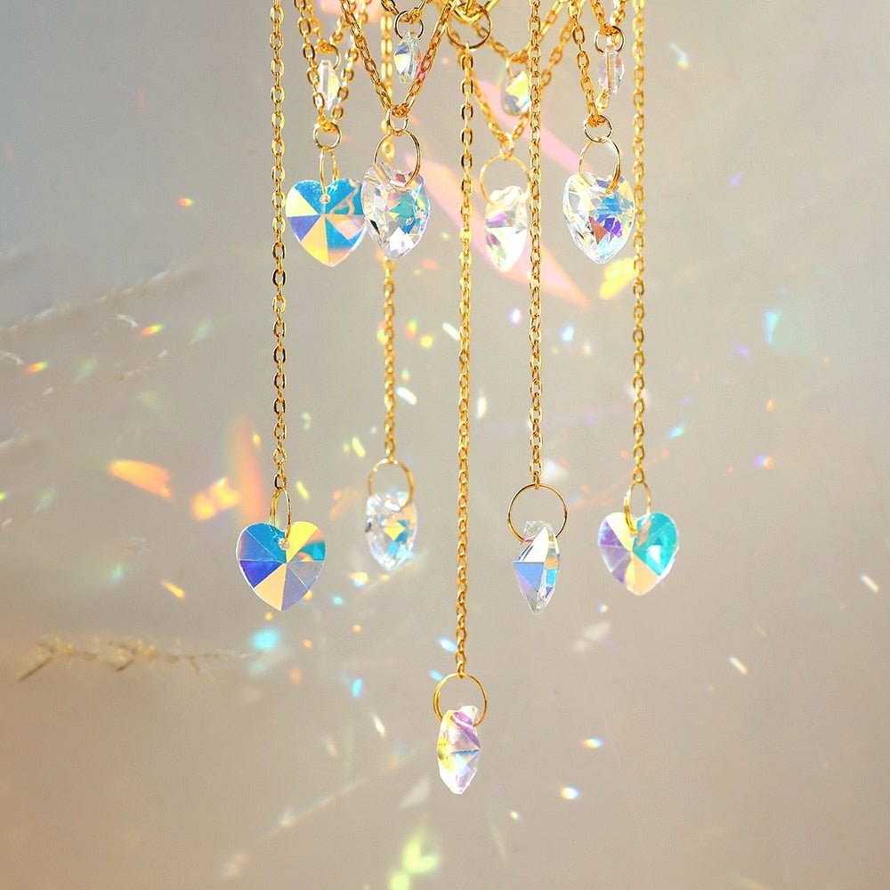 Suncatcher Crystal Glass Prism - DormVibes