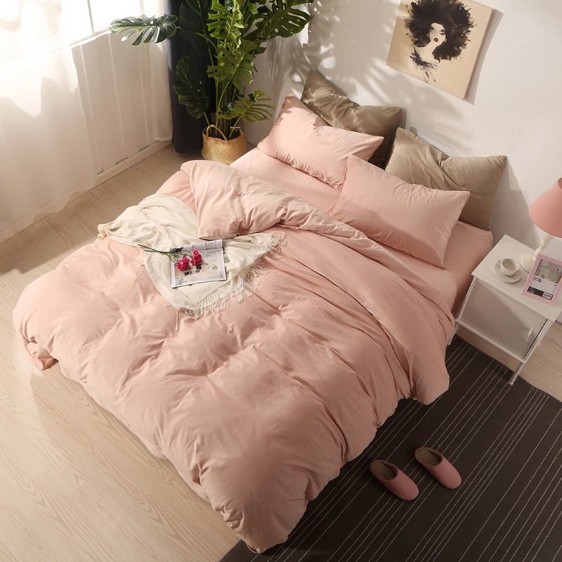 Super Soft Crystal Velvet Bed Set - DormVibes