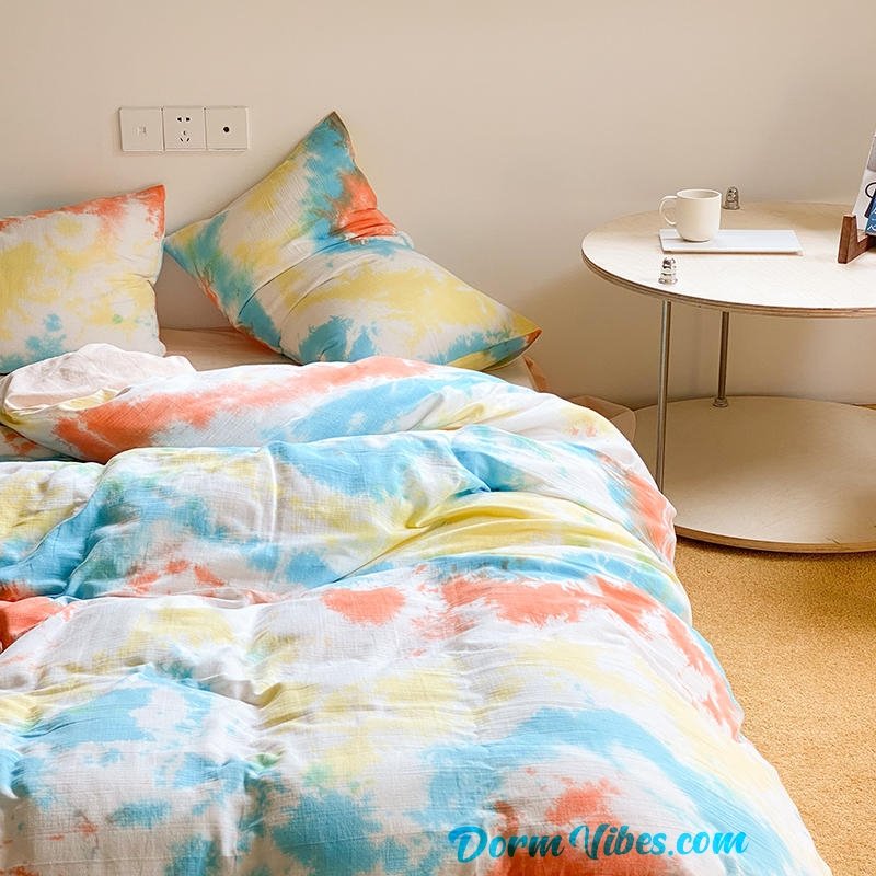 Tie Dyed Bed Set - DormVibes