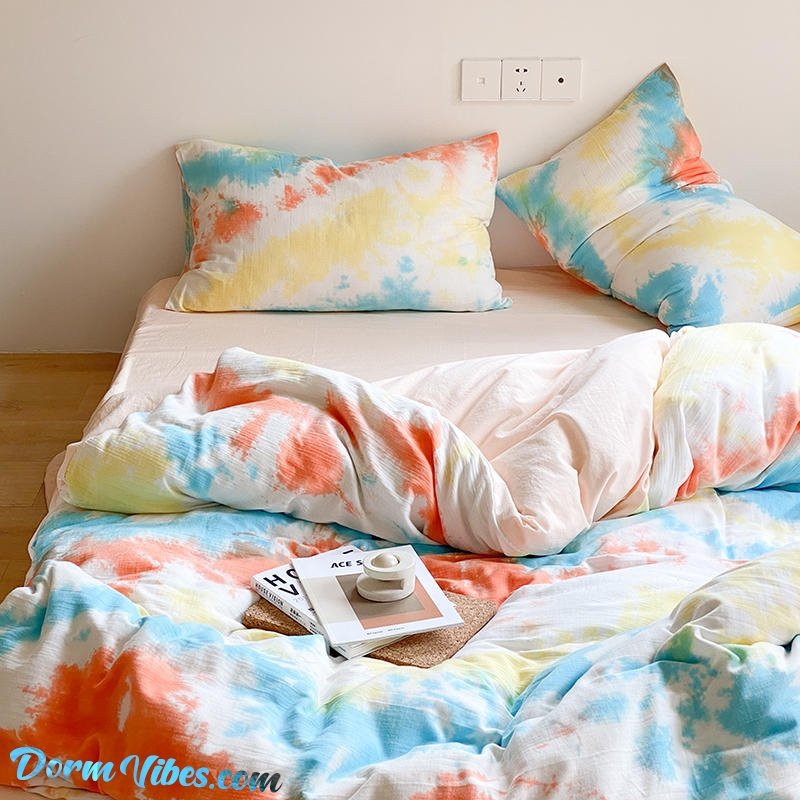 Tie Dyed Bed Set - DormVibes