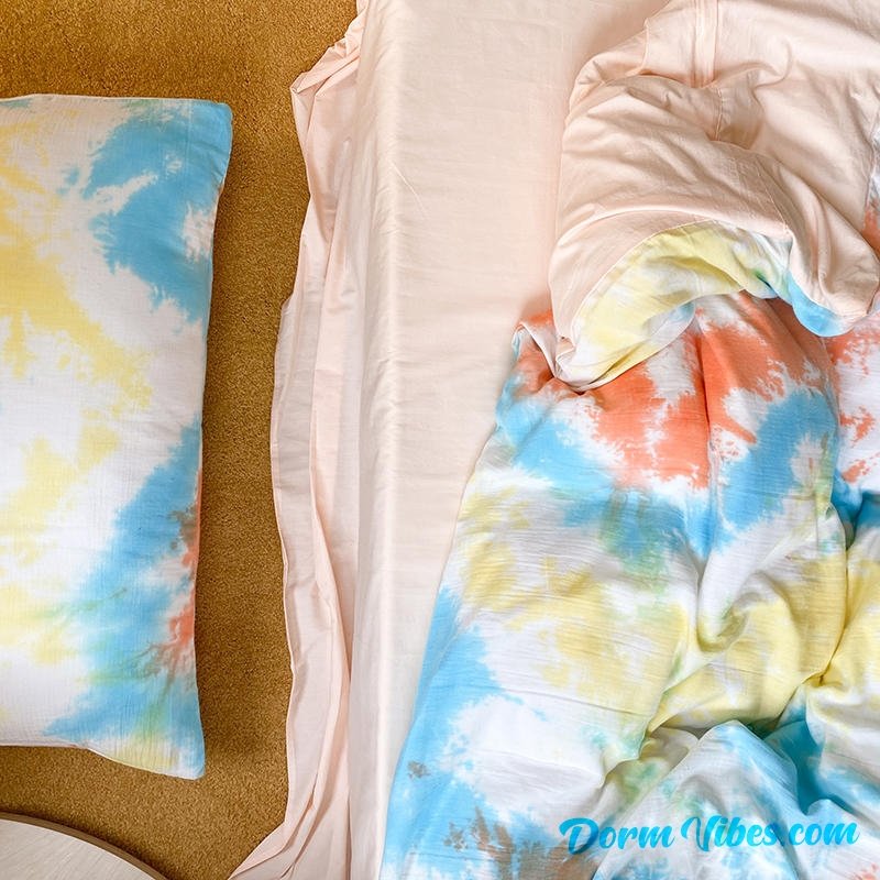 Tie Dyed Bed Set - DormVibes