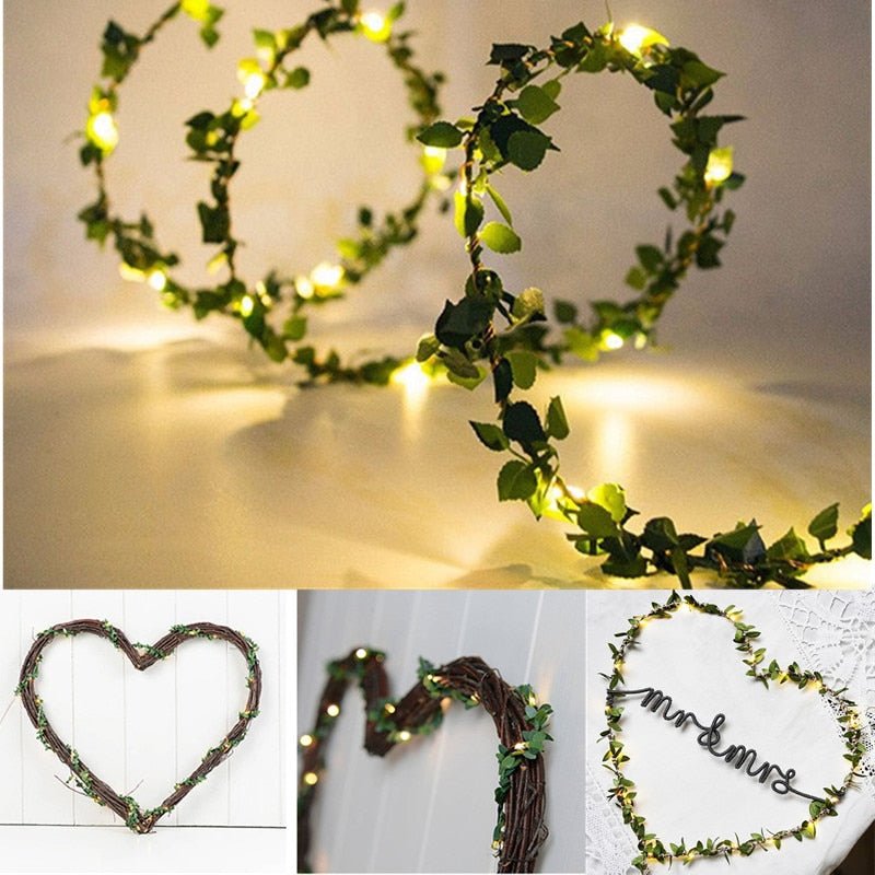 Tiny Leaf LED Fairy String Lights - DormVibes