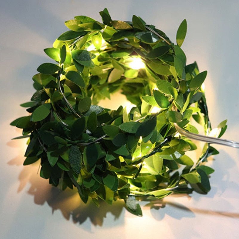 Tiny Leaf LED Fairy String Lights - DormVibes