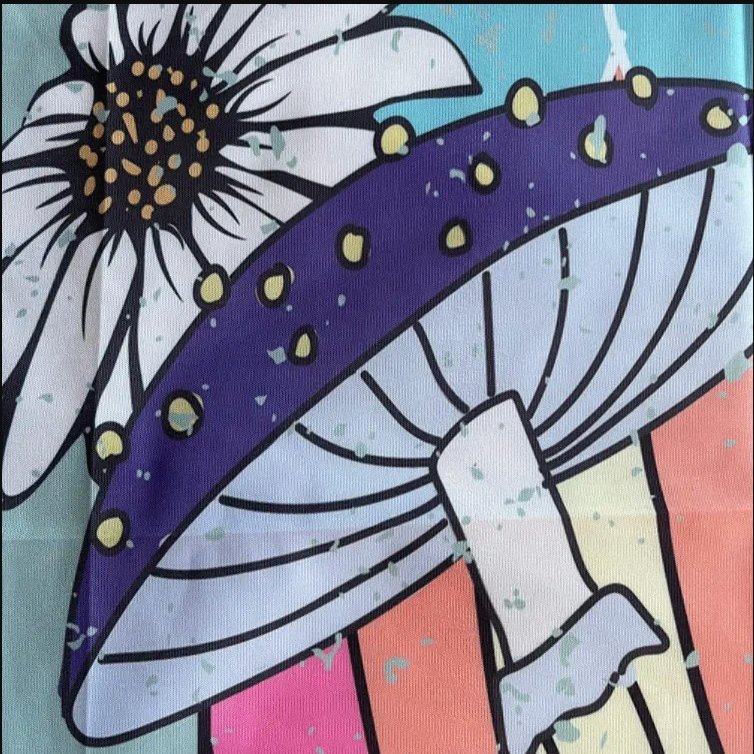 Trust In Yourself Celestial Mushroom Tapestry - DormVibes