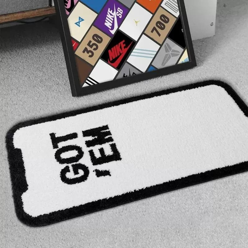 Tufting Got EM Custom Handmade Rug – Kids' Bedroom Floor Foot Pad, Aesthetic Home Room Decor, Winter Warm Corridor Carpet - DormVibes