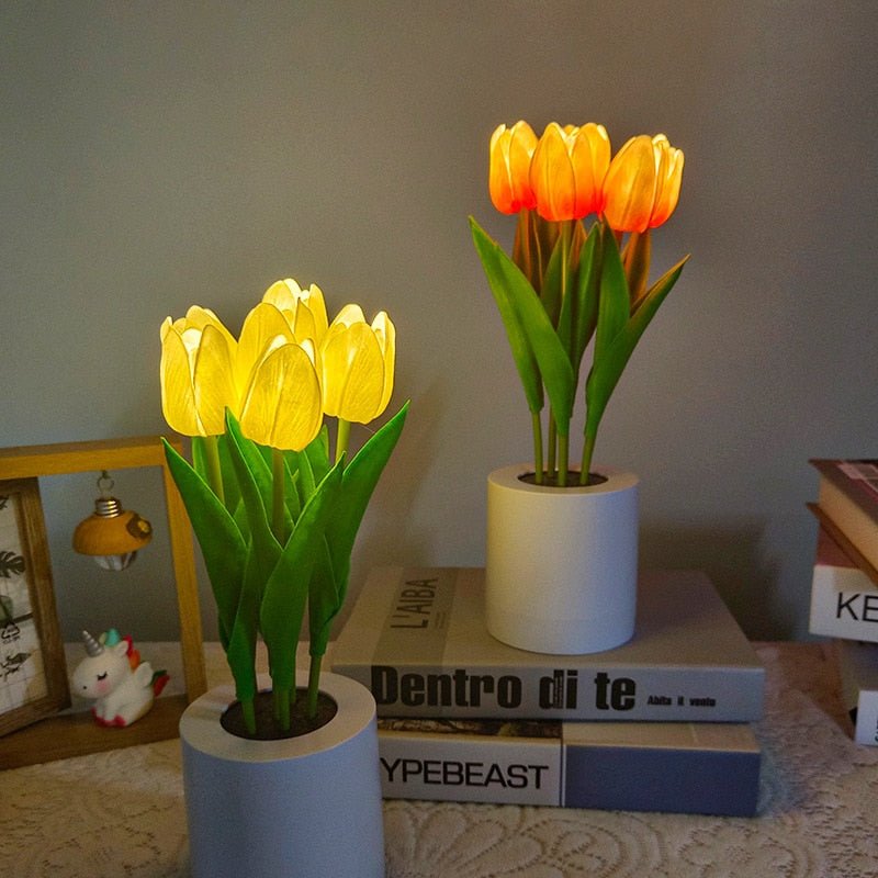 Tulip Night Lights Flower Lamp - DormVibes