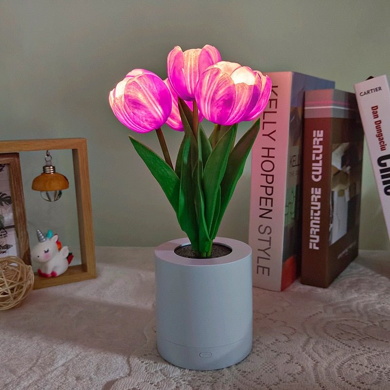 Tulip Night Lights Flower Lamp - DormVibes