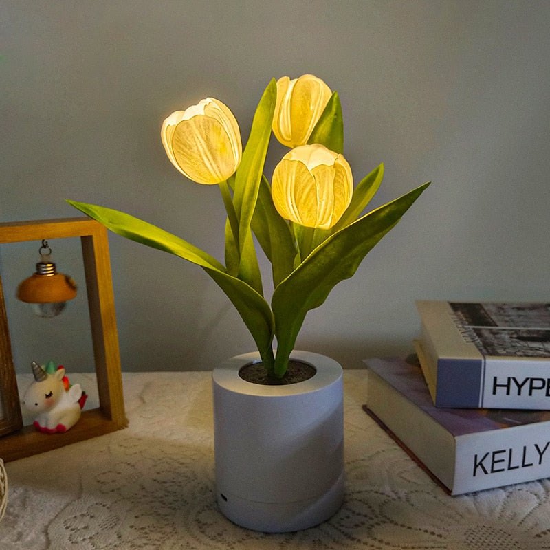 Tulip Night Lights Flower Lamp - DormVibes