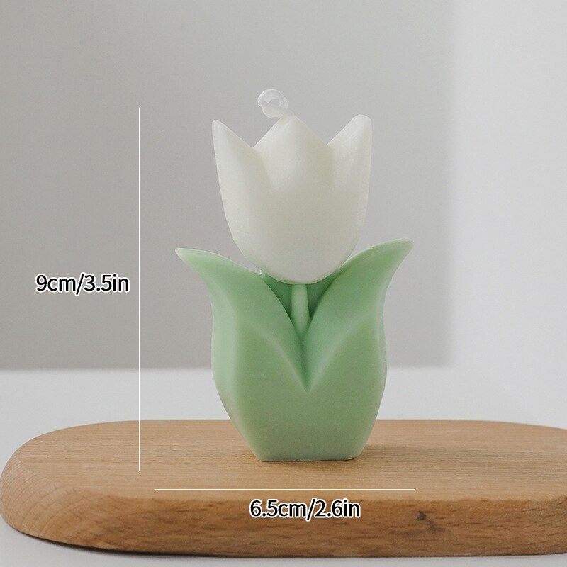 Tulip Scented Candle – Cute Aromatherapy Candle, Decorative Aesthetic –  DormVibes