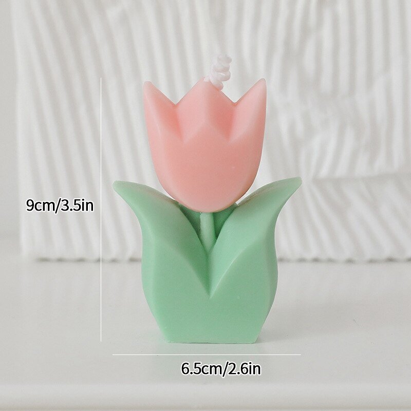 Tulip Scented Candle – Cute Aromatherapy Candle, Decorative Aesthetic –  DormVibes