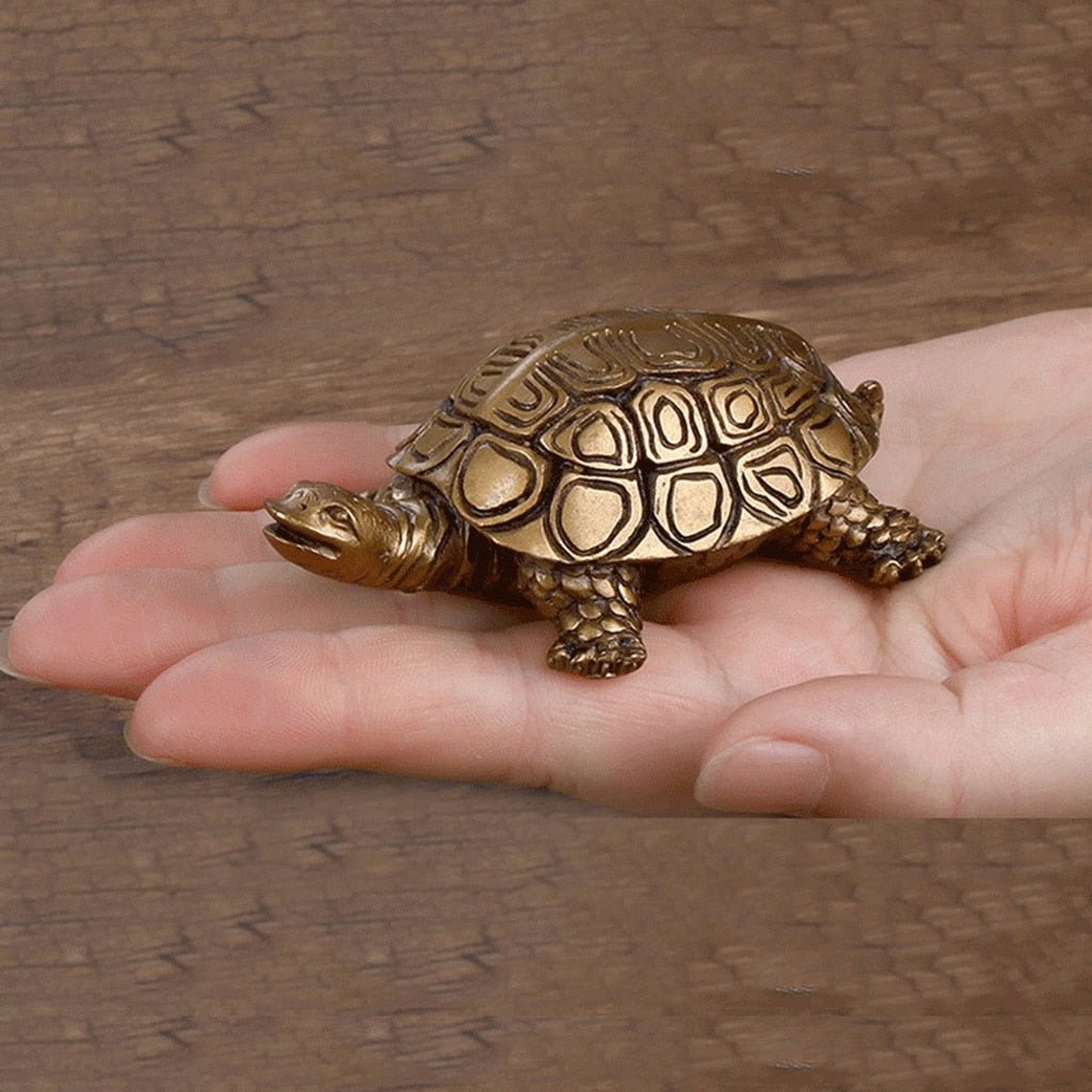 Turtle Tortoise Figurine Statue Resin Desk Ornament - DormVibes