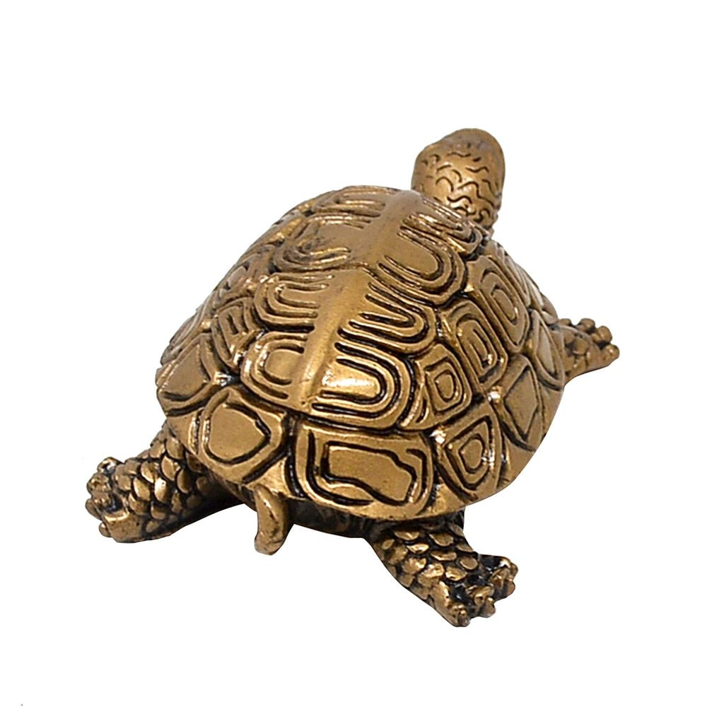 Turtle Tortoise Figurine Statue Resin Desk Ornament - DormVibes