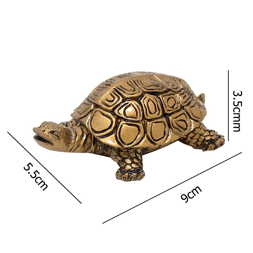 Turtle Tortoise Figurine Statue Resin Desk Ornament - DormVibes