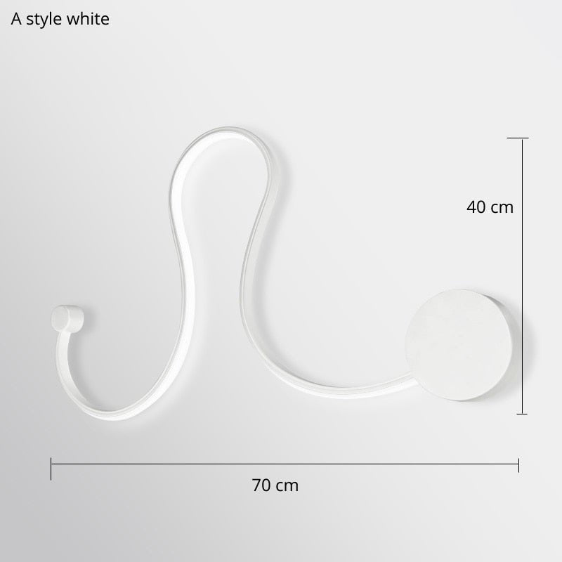 Vibe Modern Acrylic Wall Lamps - DormVibes
