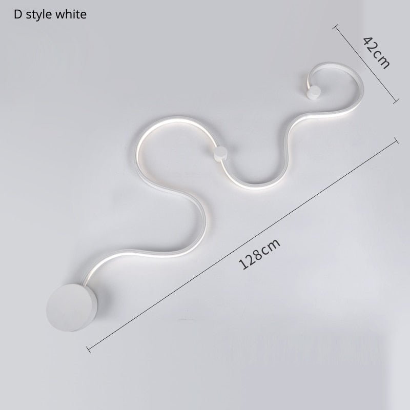 Vibe Modern Acrylic Wall Lamps - DormVibes