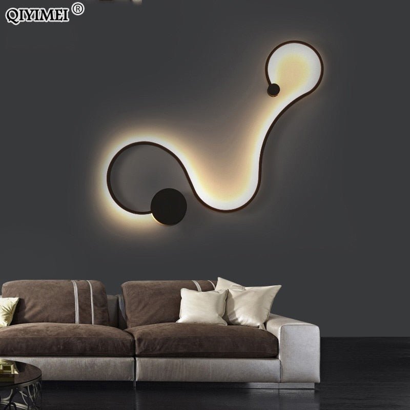 Vibe Modern Acrylic Wall Lamps - DormVibes