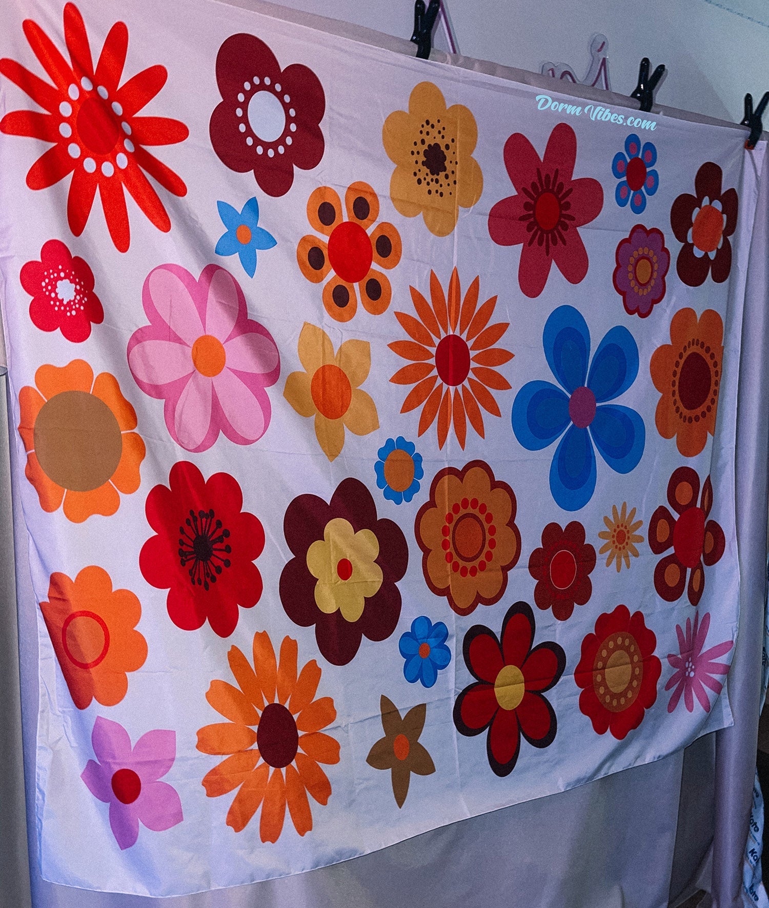 Vintage best sale floral tapestry