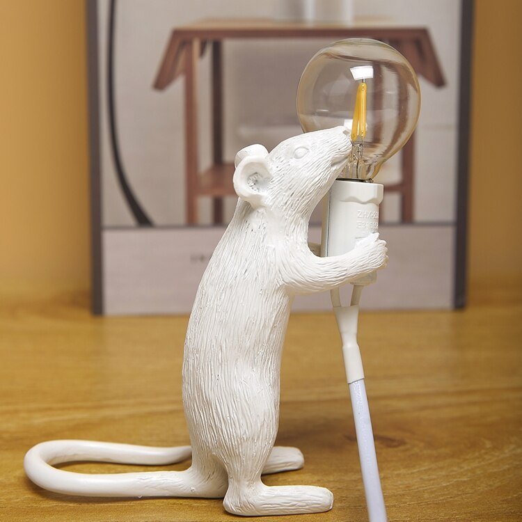 Vintage Mouse LED Table Lamp - DormVibes